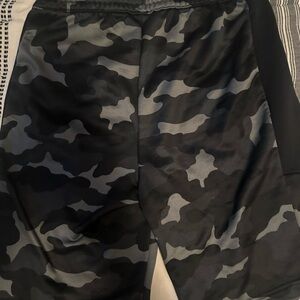 Old Navy Black and Gray Active Shorts